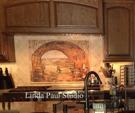 Italian Backsplash Tile Murals : Italian Backsplash Tile / Our italian kitchen mural backsplash ...