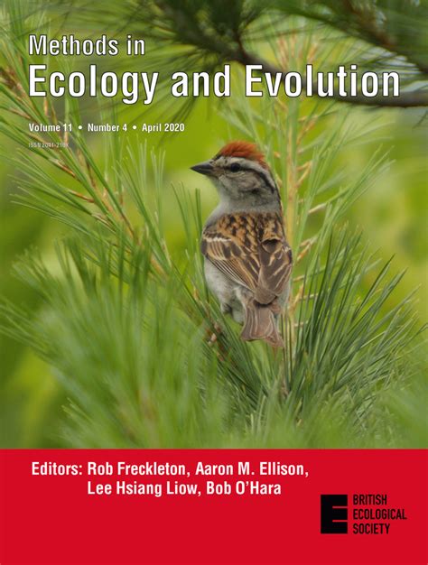 Methods in Ecology and Evolution: Vol 11, No 4