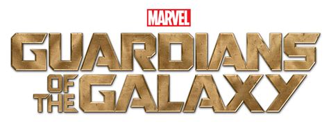 Guardians of the Galaxy Logo in Gold