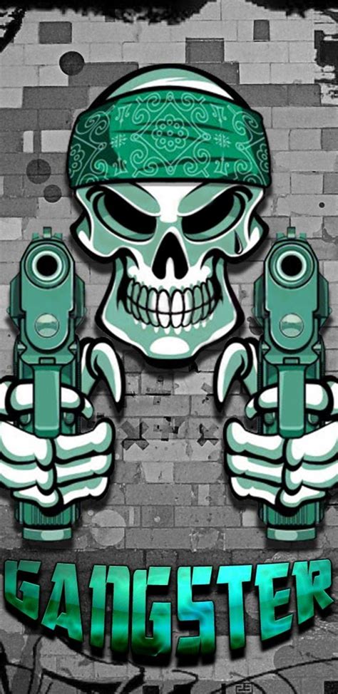 gangster graffiti | Skull wallpaper, Graffiti, Skull