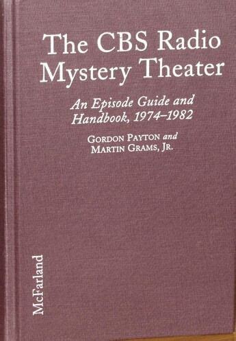 Cbs Radio Mystery Theater | Thriller | Cbs radio mystery theater, Mystery theater, Old time radio