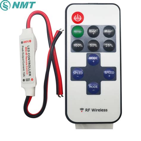 Aliexpress.com : Buy Mini DC 12V Led Controller Dimmer 6A Wireless RF ...