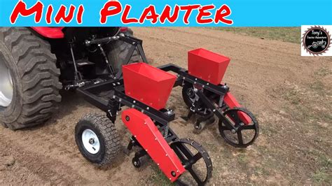 Field Tuff 2 Row Corn and Bean Planter for Tractor / Assembly & Use - YouTube