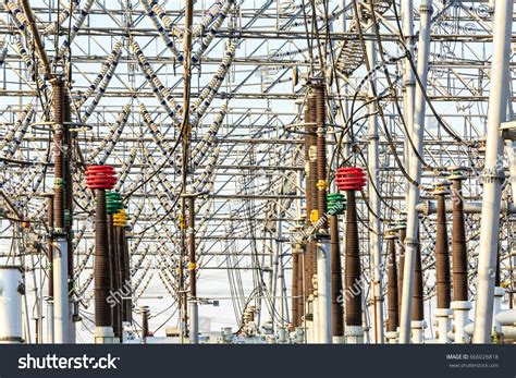 High Voltage Substation Equipment Stock Photo 666026818 | Shutterstock