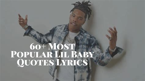 Lil Baby Quotes Lyrics