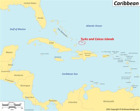 Turks and Caicos Map | United Kingdom | Detailed Maps of Turks and Caicos Islands