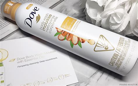 REVIEW: Dove Body Wash Mousse with Argan Oil - Prairie Beauty