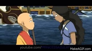 Aang & Katara Kiss: Full Scene [HD] on Make a GIF