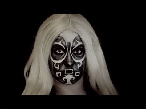 LUCIUS MALFOY - DEATH EATER MASK - Makeup Tutorial - YouTube