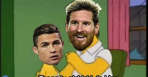 [ MEMEDEPORTES ] GIF: Y así terminó la temporada de Messi y Cristiano