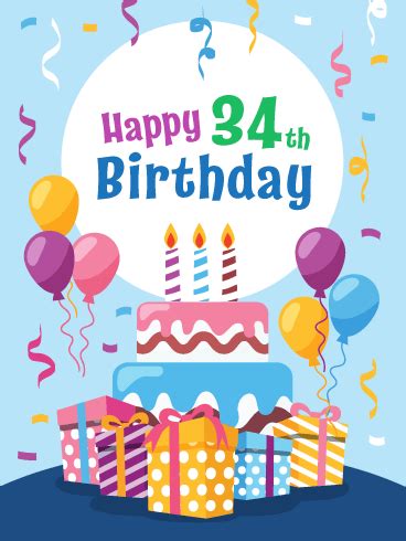 50+ Happy 34th Birthday Quotes & Wishes of 2022 | The Birthday Best