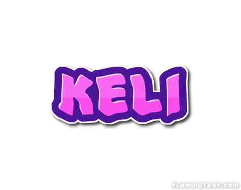 Keli Logo | Free Name Design Tool from Flaming Text