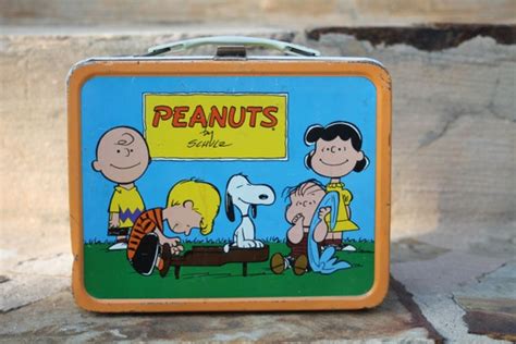 Vintage 1970s Peanuts Lunch Box