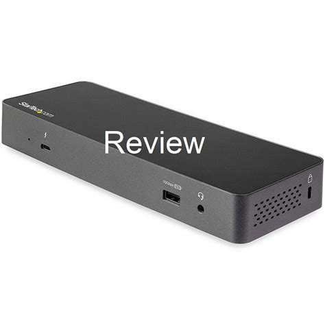 StarTech.com TB3CDK2DP Thunderbolt 3 and USB-C hybrid dock is magical [Review]