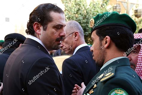 Former Lebanese Prime Minister Saad Alhariri Editorial Stock Photo ...