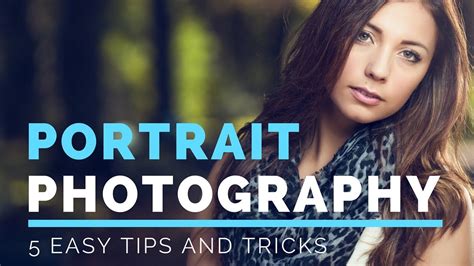 Outdoor Portrait Photography Lighting Tips