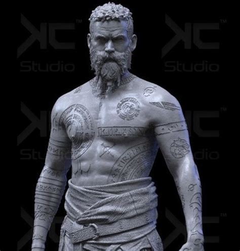 Baldur - God Of War FanArt 3D model 3D printable | CGTrader