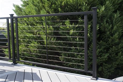 FortressCable H-Series Steel Cable Railing | Fortress Railing