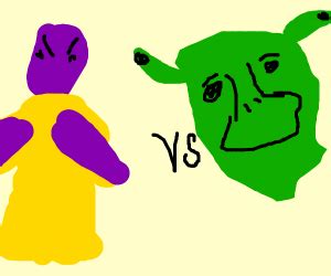 Shrek vs. Thanos - Drawception