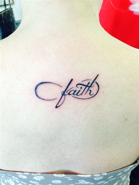 Faith tattoo | Faith tattoo, Tattoos, Infinity tattoo