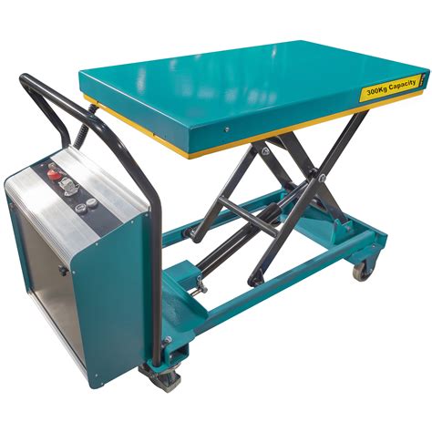 Small Electric Scissor Lift Table | 300kg | Battery | Scissor Tables UK