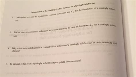 Solved Distinguish between the equilibrium constant | Chegg.com