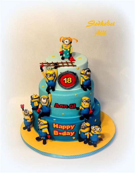 Minions Cake - Decorated Cake by Alll - CakesDecor