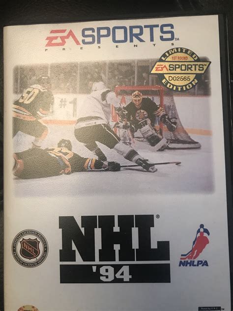 NHL'94 Sega Genesis Limited Edition 1st Round Serial Numbers - General ...