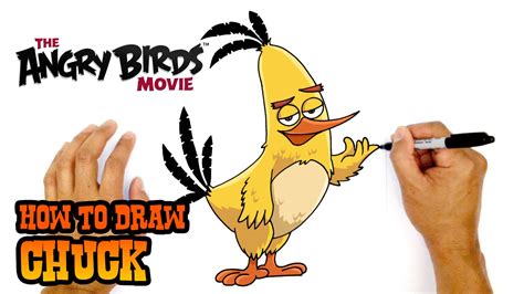 How to Draw Chuck | The Angry Birds Movie - YouTube