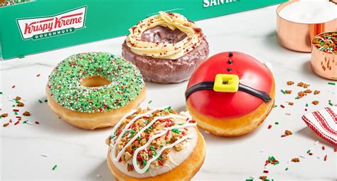 Krispy Kreme Releases New Sugar Cookie And Red Velvet Cake Donuts And ...