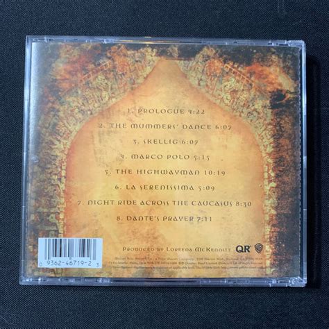 CD Loreena McKennitt 'Book of Secrets' (1997) The Mummer's Dance – The Exile Media and Trading Co.