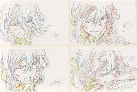 Keyframe Illustrations (From the first volume of the key animation book ...