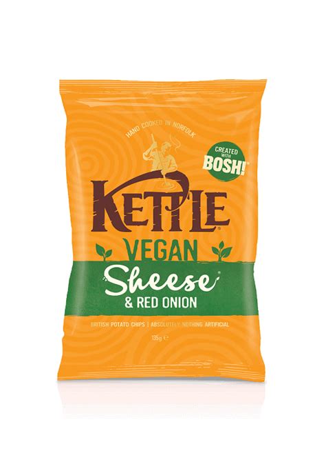 KETTLE Chips Launch Vegan ‘Sheese & Red Onion’ Chips With BOSH ...