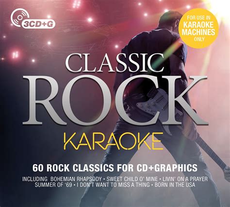 VARIOUS ARTISTS - Classic Rock Karaoke (3Cd+G) - Amazon.com Music