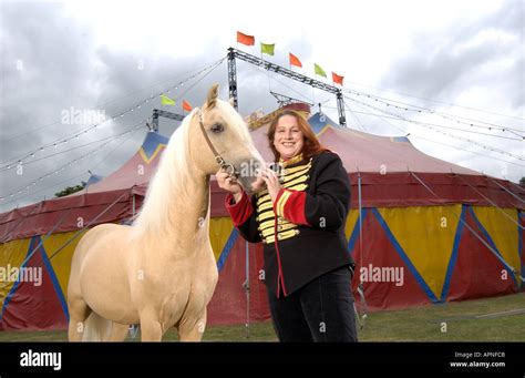 circus horse trainer Stock Photo - Alamy