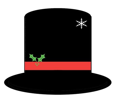 Imprimibles de Navidad gratis para fotos | Sombreros de navidad ...