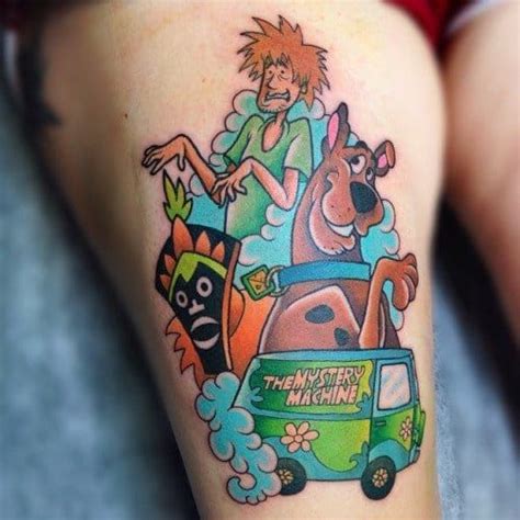 8 Scooby Doo Tattoos That Will Make You Go Zoinks! | Scooby doo tattoo, Cartoon tattoos, Tattoos