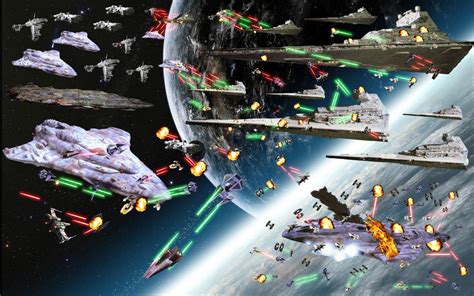 🔥 [110+] Star Wars Space Battle Wallpapers | WallpaperSafari