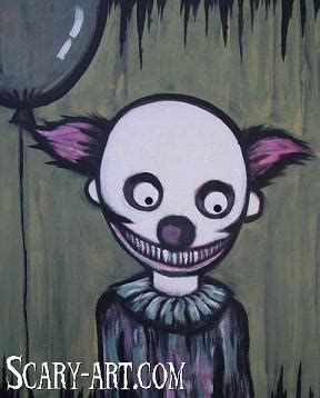 Evil Clown Painting at PaintingValley.com | Explore collection of Evil ...