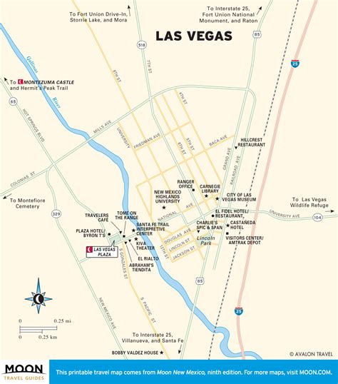 Las Vegas New Mexico Map - img-omnom