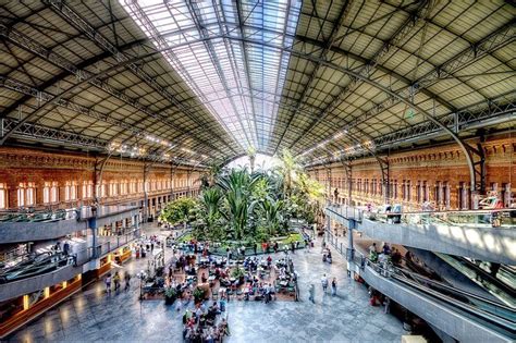 Madrid estación Atocha Amazing Buildings, Union Station, Conde Nast Traveler, Madrid Spain ...