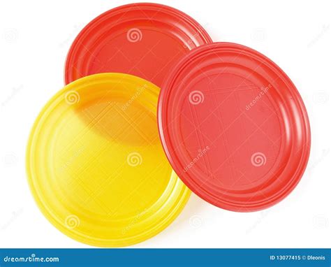 Disposable plates stock image. Image of colorful, color - 13077415