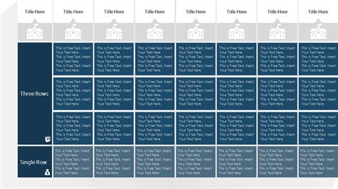 PowerPoint Tabular Matrix Design - SlideModel