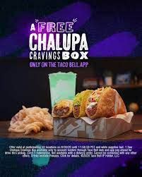 taco bell cheesy chalupa box - Utility Tribe