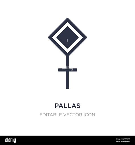 pallas icon on white background. Simple element illustration from ...