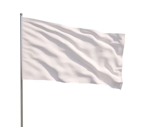 White flag template on sky, with clipping path Stock Photo by ©gl0ck 65145265