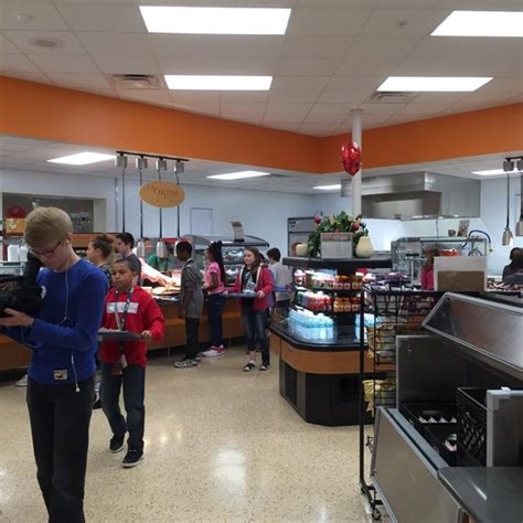 New Middle School Cafeteria Opens for Business