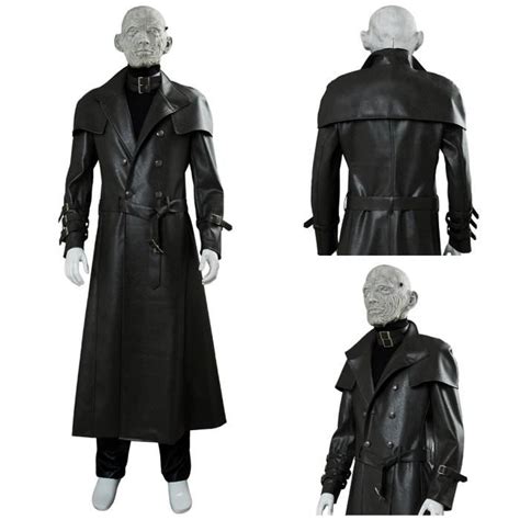 Resident Evil 2 Remake Tyrant Cosplay Costume Déguisement Manteau et Masque - Cdiscount Jeux ...