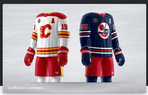 Flames/Jets Heritage Classic jerseys leaked to Icethetics : r/hockey