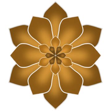 Islamic Flower Ornament PNG Transparent Images Free Download | Vector ...